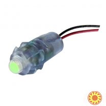 Светодиод быстрого монтажа JL 12V 0.1W IP65 Зелёный