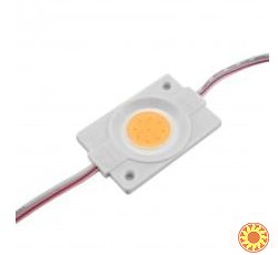 LED модуль СОВ-led 2.4Вт Розовый 12В IP65 без линзы