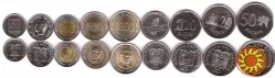 Набор монет Эквадора UNC