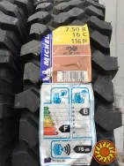 Шины 7.50-16C * 7.50R16C 4X4 O/R XZL Michelin (Франция) - вездеход - НОВЫЕ