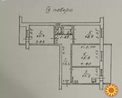 Продається 3 кімн квартира 67 м2. Спецпроект.