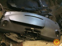 Б/у панель передняя, торпедо Renault Scenic 2, 8200494115, Рено Сценик 2