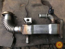 Б/у охладитель EGR Renault Scenic 2, 8200360566A, 7700107471