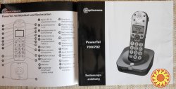Трубка радиотелефона Amplicomms PowerTel 700 (Germany)