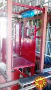 Складской Консольный Грузовой Подъёмник (лифт) МОНТАЖ в существующую шахту г/п 500 кг. Тельферные подъемники канатные
