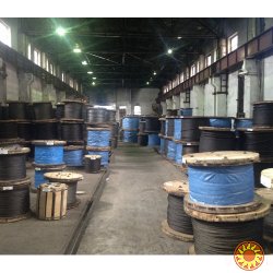 Трос на лебёдку, кран, канат стальной