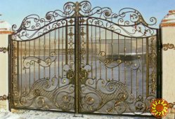 Металлические ворота, металлические вороты, ворота распашные металлические