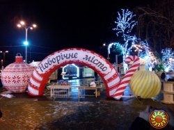 Надувные новогодние фигуры Inflatable Christmas Shapes