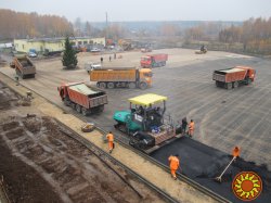 Асфальтирование Ивано-Франковск . Укладка асфальта , тротуарной плитки. Ямочный ремонт.