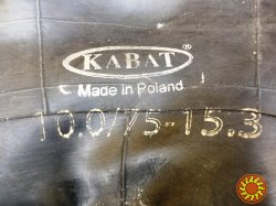 Авто камера 10.0/75-15.3 Kabat (польша) на Atlas Manitou Tukan - новые