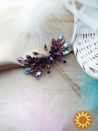 Морфо метелик шпилька аметистовий бузковий фіолетовий