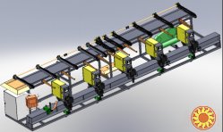 Автоматизированный пятиосный станок для гибки стальной арматуры TJK G5 L16/ G5 L25