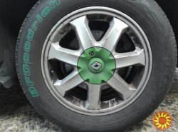 Маркер Зелёный для авто-мото-вело шин