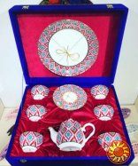 Узбекская керамика « Шах »