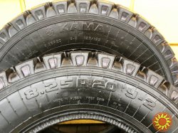 Шины 8.25r20 * 240r508 у-2 Кама (россия) газ-52/53 паз - гусиная лапка