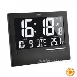 Цифровые настенные часы TFA 604508 для дома и офиса