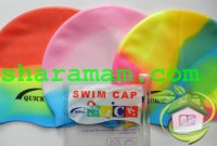 Детские и взрослые шапочки для плавания