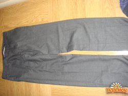 Мужские черные зауженные брюки Ostin (размер 32)