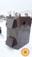 Пиролизный котел воздушного отопления мощностью 50 кВт от производителя