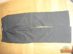 Штаны (брюки) JOX (32) черные, зауженные