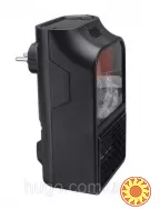 Портативний обігрівач з LCD екраном 900Вт, Flame Heater / Електрообігрівач міні камін.