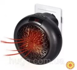 Обігрівач у розетку 900W з терморегулятором і таймером, Warm air blower / Портативний міні обігрівач.
