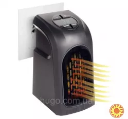 Електричний обігрівач 400 Вт HANDY HEATER, з таймером / Портативний тепловентилятор з 2 режимами роботи.
