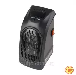 Електричний обігрівач 400 Вт HANDY HEATER, з таймером / Портативний тепловентилятор з 2 режимами роботи.