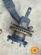 Балка передняя Iveco Eurocargo ступица диск шкворень цапфа кулак