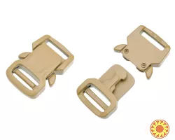 Новий металевий фастекс Side Release Buckle 25 мм упаковками по 10 шт