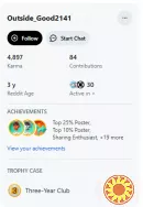 Reddit аккаунт 4500+ кармы, 3 года