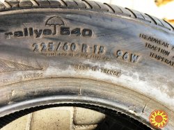 шины летние 225/60R15 Uniroyal Rallye 540 (Франция/Германия) - 2шт