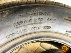 шины летние 225/60R15 Uniroyal Rallye 540 (Франция/Германия) - 2шт