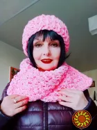 Велюровий set (маніжка та пов’язка)