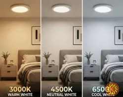 Акумуляторний LED-світильник з датчиком руху 4000 мА·год, пульт ДК, 3 кольори світла, регулювання яскравості, таймер, USB