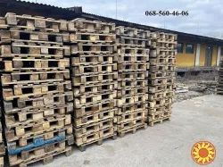Вживані дерев'яні піддони у Дніпрі. Відмінний стан, найкраща ціна.