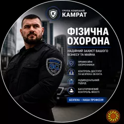 Фізична охорона у місті Кривий Ріг Камрат