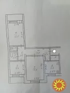 Продам 3-ком Левый Берег 5этаж мебель и техника, без долгов. Срочно