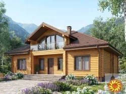 Купити зруб 242 м² у Карпатах