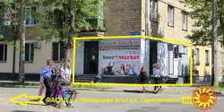 Оренда приміщення 54кв окремий вхід, н/ф 1 поверх вул.Світличного 2