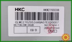 плата Main Board HKCMNT NT68297-C для монітора MSI MAG 275CQPF