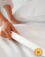 Елітна постільна білизна перкаль Premium White від Bedlen