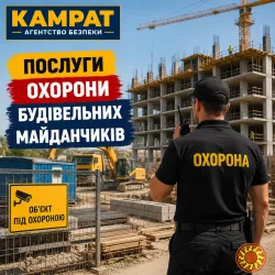 Охорона будівельних майданчиків Кривий Ріг Камрат