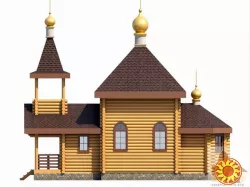 Дерев'яна церква: проєкт та будівництво