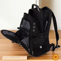 Рюкзак Swissgear 8810 35 л чоловічий міський/туристичний з відділенням для ноутбука 17 дюймів