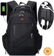 Рюкзак Swissgear 8810 35 л чоловічий міський/туристичний з відділенням для ноутбука 17 дюймів