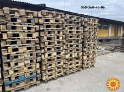 Продам вживані дерев'яні піддони у Дніпрі. Європіддони зі складу