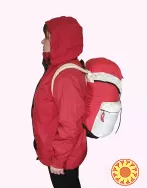 Рюкзак V = 17 л + 6 л карманы.