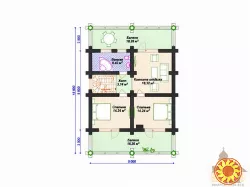 Будинок з мансардою купити: зруб 139 м²