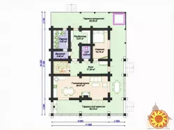 Будинок з мансардою купити: зруб 139 м²